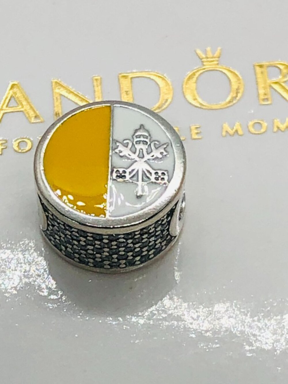 Pandora VATICAN Flag Exclusive Charm Bead